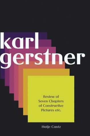 Cover of Karl Gerstner