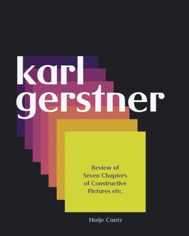 Book cover for Karl Gerstner