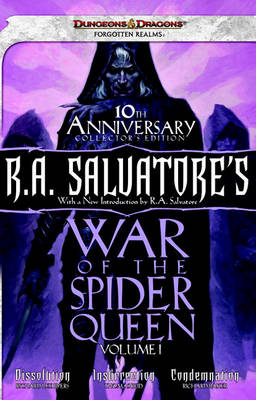 Book cover for FR-R.A. Salvatore's War of the Spider Queen Vol 1