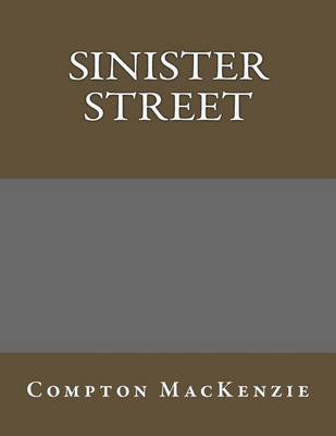 Book cover for Sinister Street