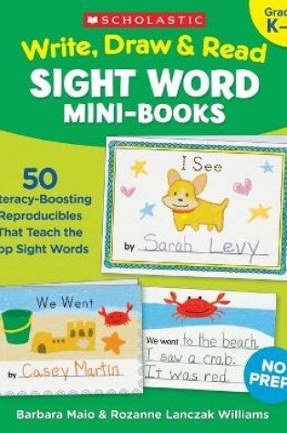 Cover of Write, Draw & Read Sight Word Mini-Books