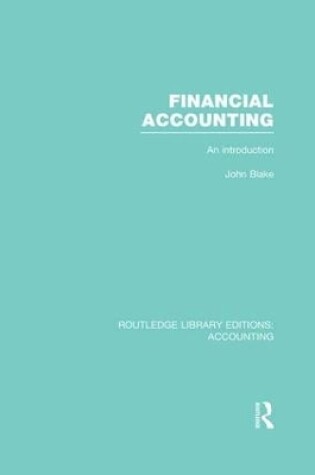 Cover of Financial Accounting  (RLE Accounting)