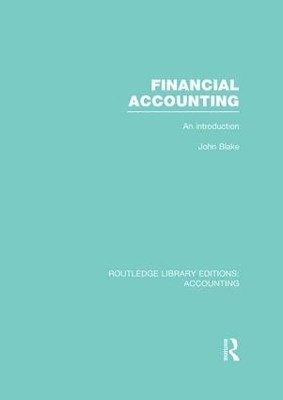 Book cover for Financial Accounting  (RLE Accounting)