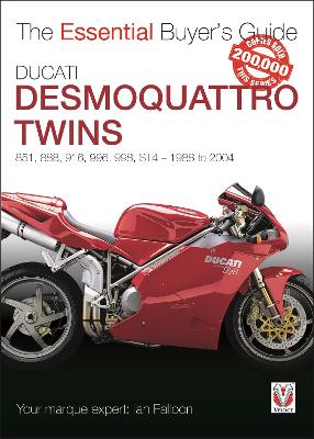 Book cover for Ducati Desmoquattro Twins - 851, 888, 916, 996, 998, ST4 1988 to 2004