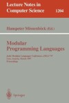 Book cover for Modular Programming Languages