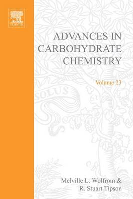 Cover of Advances in Carbohydrate Chemistry Vol23
