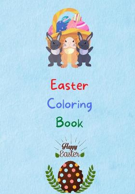 Book cover for Easter Coloring Book