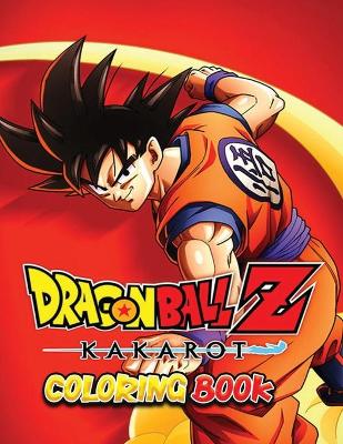 Book cover for Dragon Ball Z Coloring Book