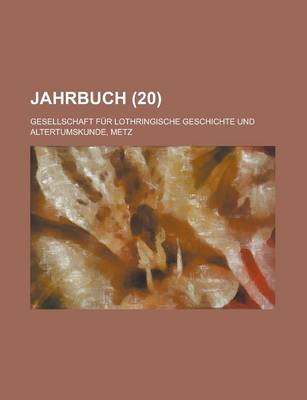 Book cover for Jahrbuch (20 )