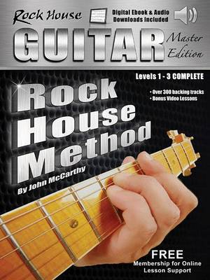 Book cover for The Rock House Guitar Method Master Edition