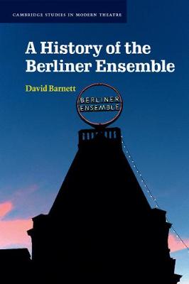 Book cover for A History of the Berliner Ensemble