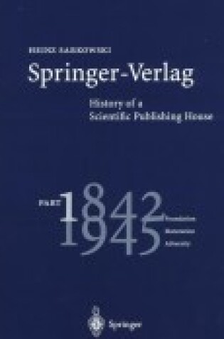 Cover of Springer-Verlag