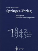 Book cover for Springer-Verlag