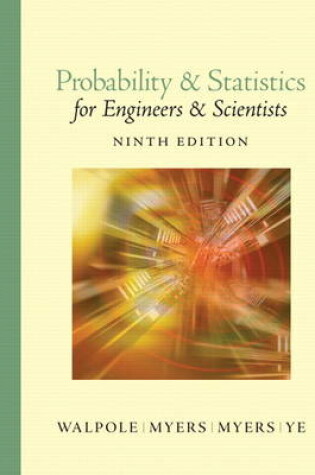 Cover of Probability and Statistics for Engineers and Scientists