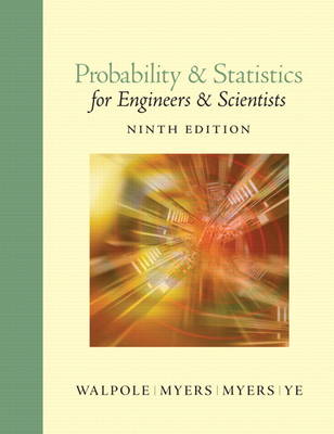 Book cover for Probability and Statistics for Engineers and Scientists