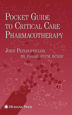 Cover of Pocket Guide to Critical Care Pharmacotherapy