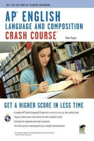 Cover of AP(R) English Language & Composition Crash Course Book + Online