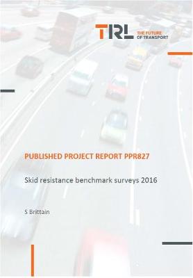Cover of Skid resistance benchmark surveys 2016
