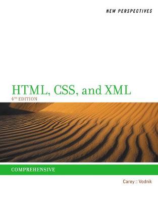 Book cover for New Perspectives on HTML, CSS, and XML, Comprehensive