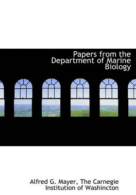 Book cover for Papers from the Department of Marine Biology