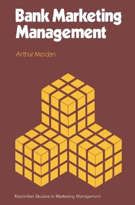 Book cover for Bank Marketing Management