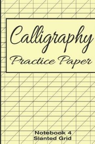 Cover of Calligraphy Practice Paper Notebook 4