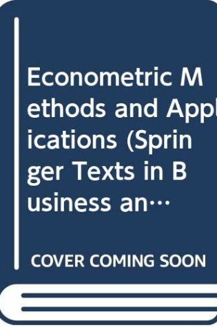 Cover of Econometric Methods and Applications