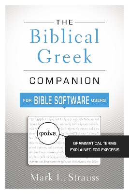 Cover of The Biblical Greek Companion for Bible Software Users