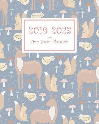 Book cover for 2019-2023 Deer Five Year Planner