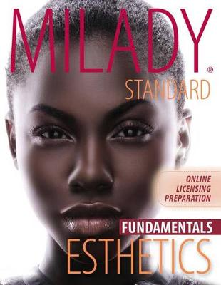 Book cover for Milady U Online Licensing Preparation: Fundamental Esthetics Printed  Access Card