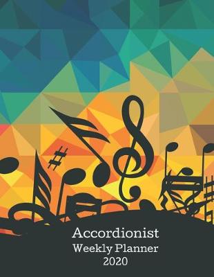 Cover of Accordionist Weekly Planner 2020