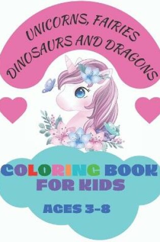 Cover of Coloring Book for Kids Ages 3-8