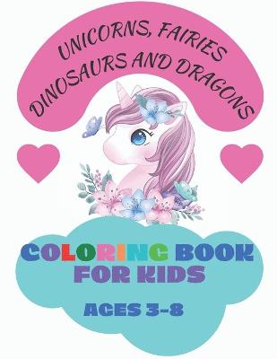 Book cover for Coloring Book for Kids Ages 3-8