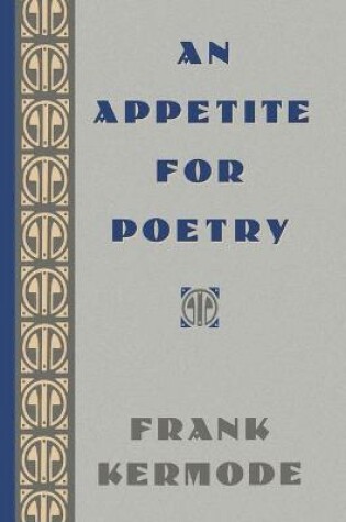 Cover of An Appetite for Poetry