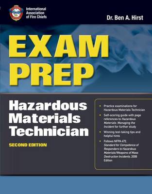 Book cover for Exam Prep: Hazardous Materials Technician