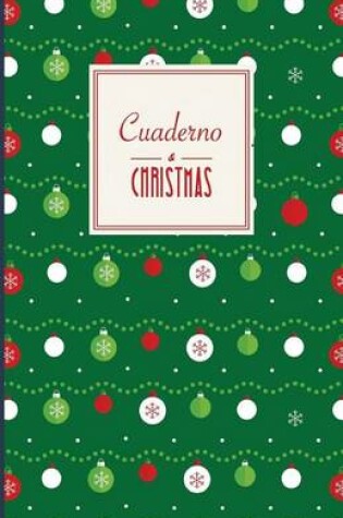 Cover of Cuaderno Christmas. Bolas de Navidad