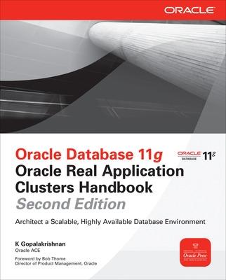 Cover of Oracle Database 11g Oracle Real Application Clusters Handbook