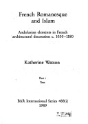 Book cover for French Romanesque and Islam