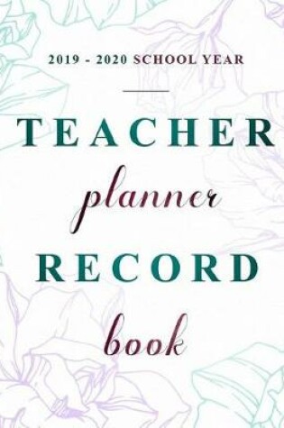 Cover of Teacher Planner Record Book