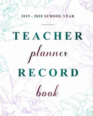 Book cover for Teacher Planner Record Book