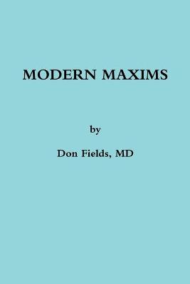 Book cover for Modern Maxims