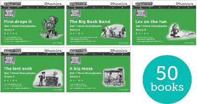 Book cover for Read Write Inc. Phonics: Green Set 1 More Black & White Storybooks (Pack of 50)
