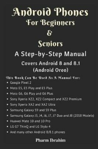 Cover of Android Phones for Beginners & Seniors