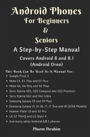 Cover of Android Phones For Beginners & Seniors