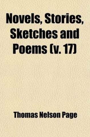 Cover of Novels, Stories, Sketches and Poems (Volume 17)