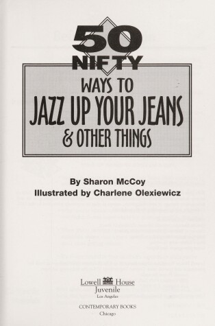 Book cover for 50 Nifty Ways to Jazz Up Your Jeans & Other Things