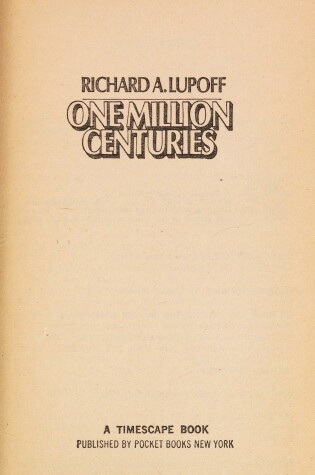 Cover of One Million Centuries
