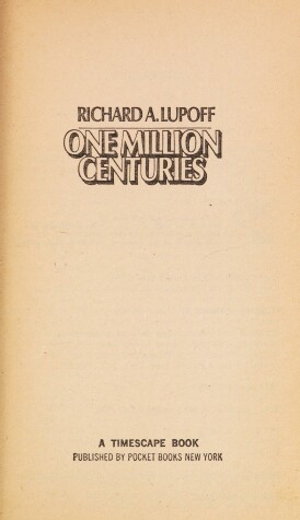 Book cover for One Million Centuries