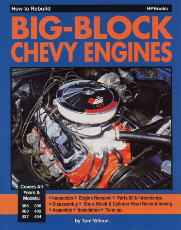 Book cover for How to Rebuild Big-Block Chevy Engines