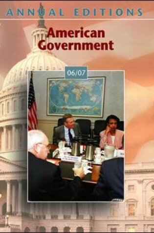 Cover of Annual Editions: American Government 06/07